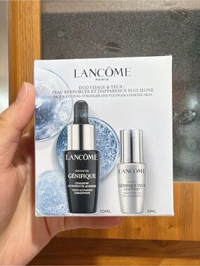 Lancome Advanced Génifique Eye Cream & Serum Duo – Black & Silver